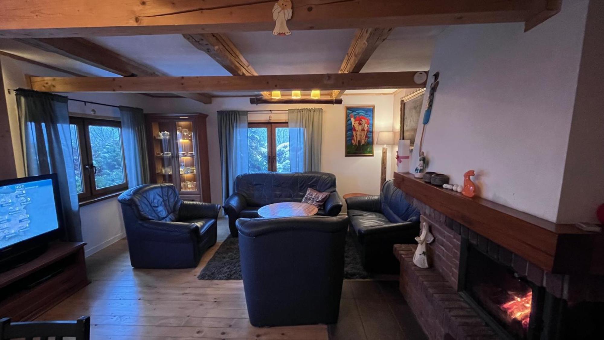 Dom Grabowa Z Sauna I Podgrzewanym Basenem Gilowice  Екстер'єр фото
