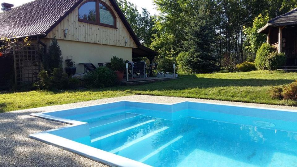 Dom Grabowa Z Sauna I Podgrzewanym Basenem Gilowice  Екстер'єр фото